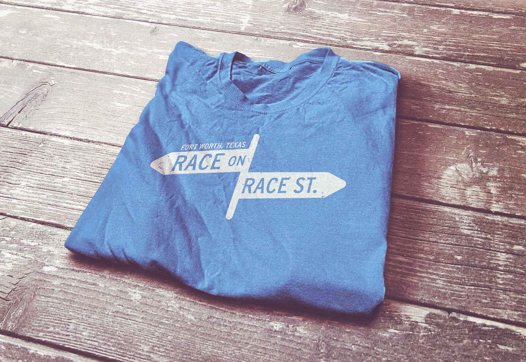 Race on Race Street Logo Shirt