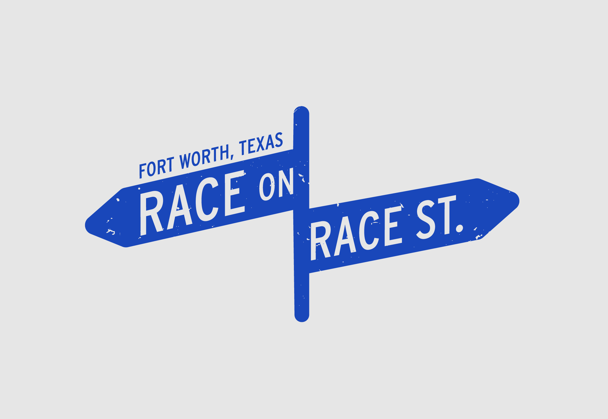 Race on Race Street color logo