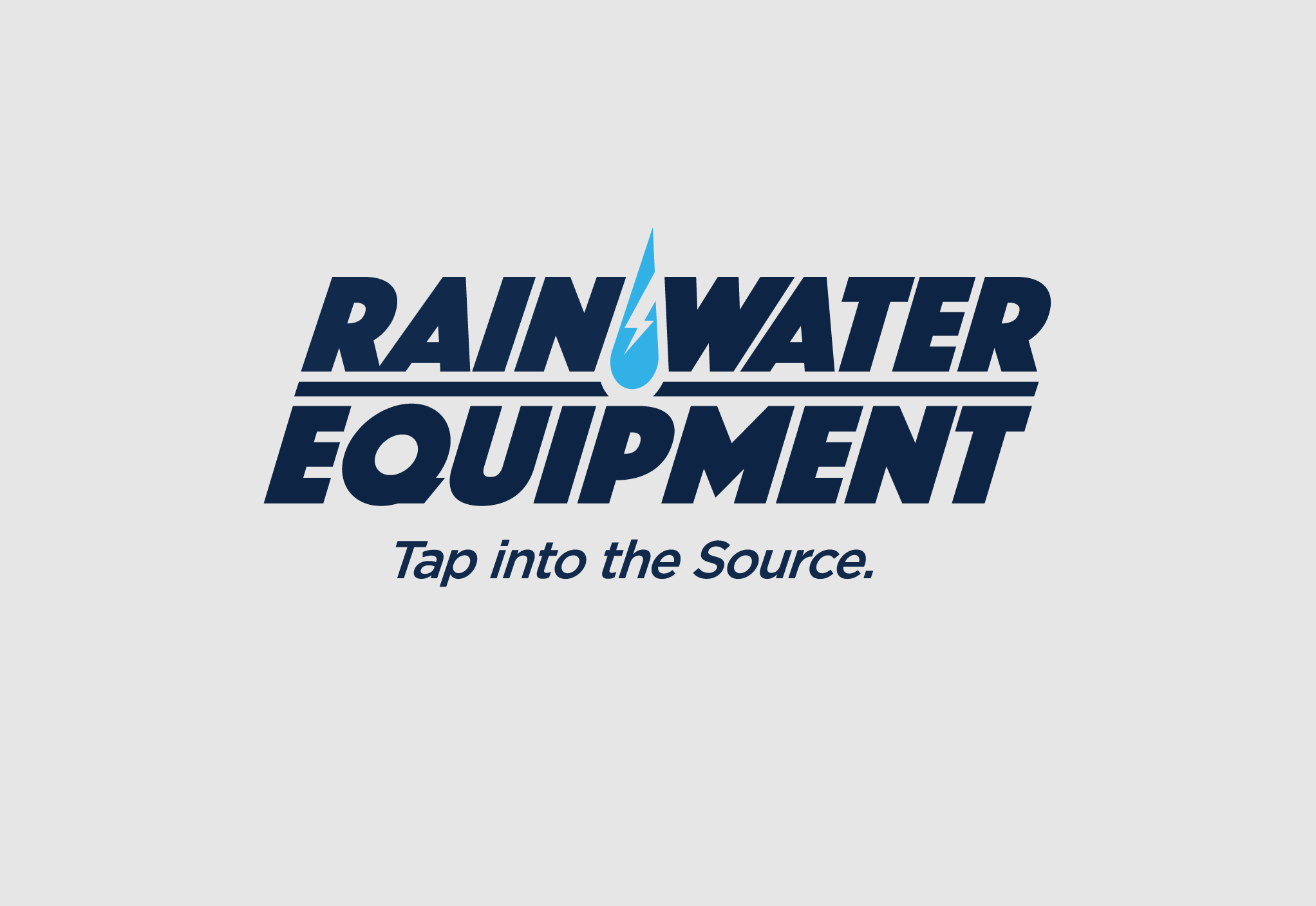 Rainwater Equipment Logo 2 Color