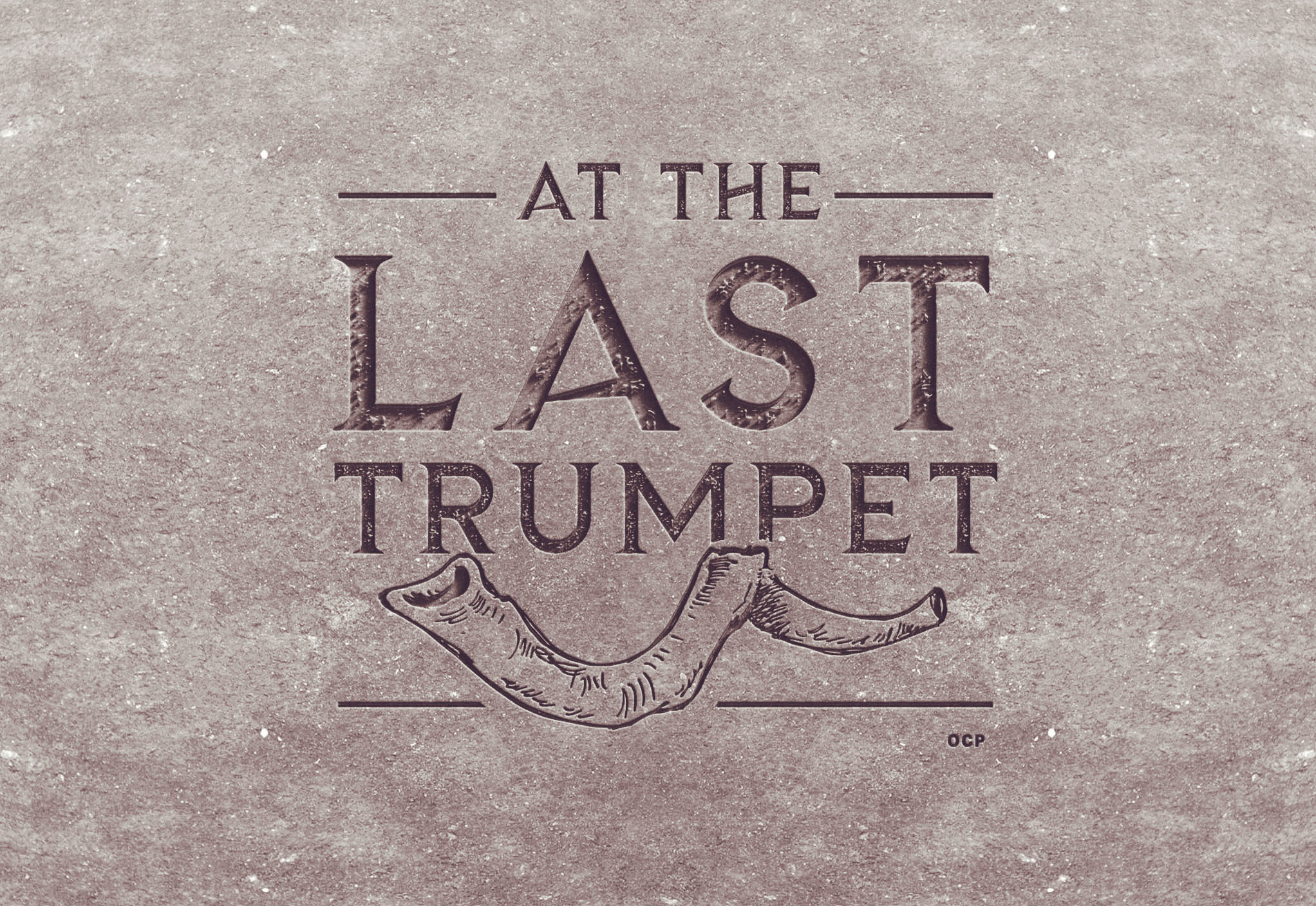 At the Last Trumpet Engraved Logo