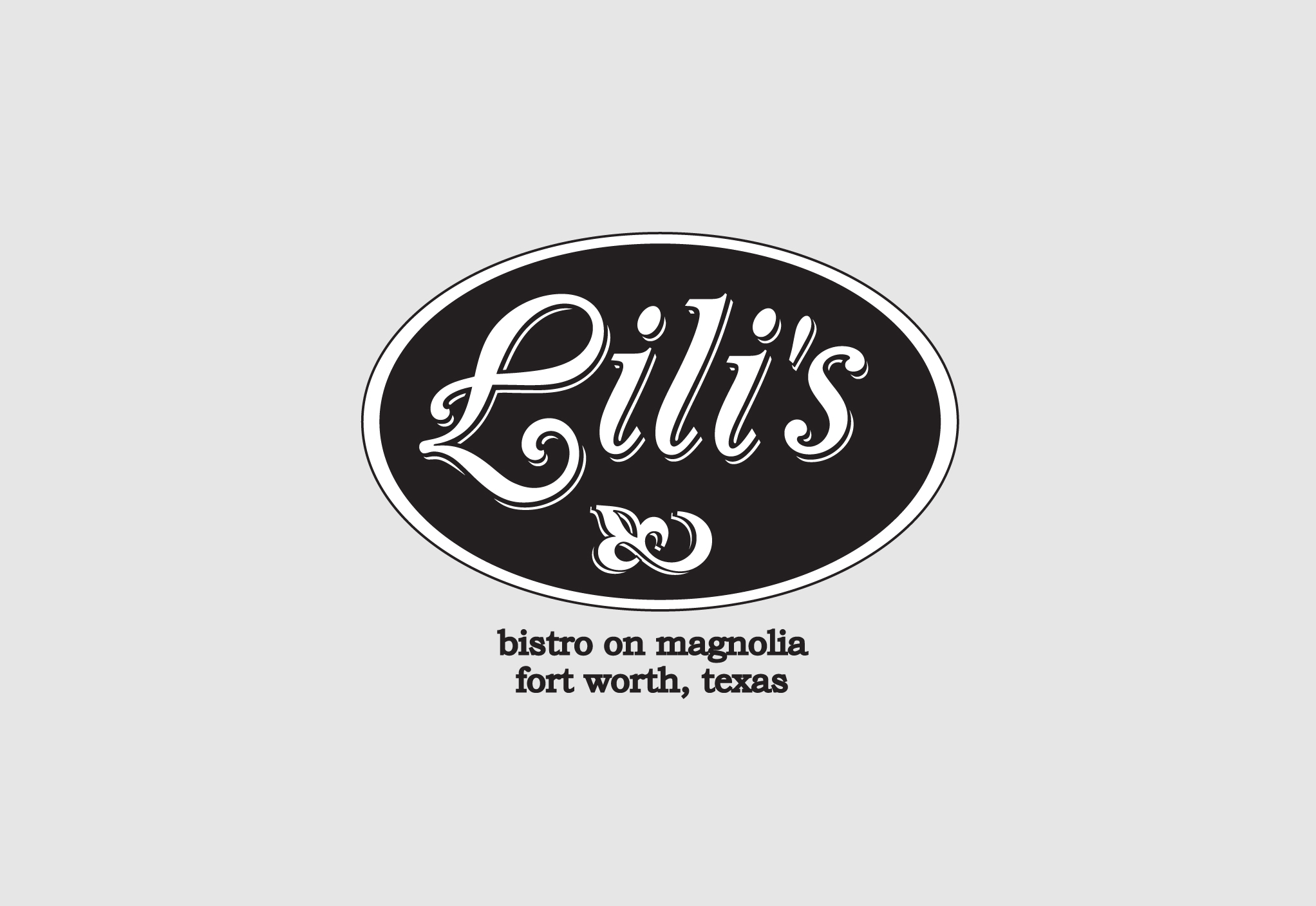 Lili's Logo on gray background