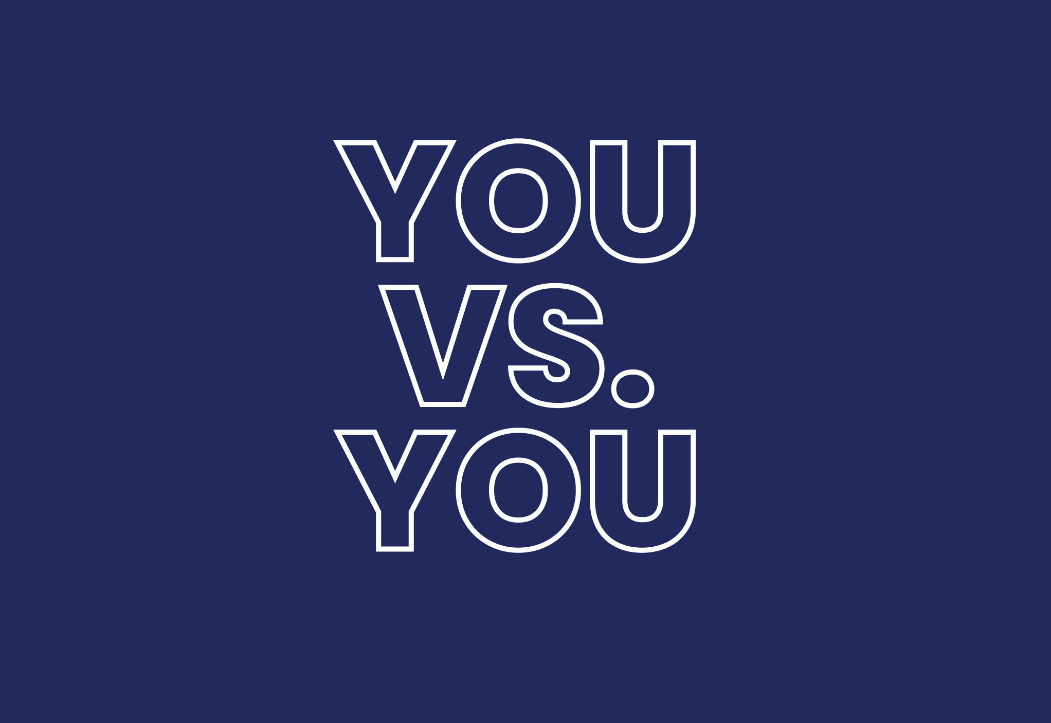 PT Fitness campaign YOU vs YOU