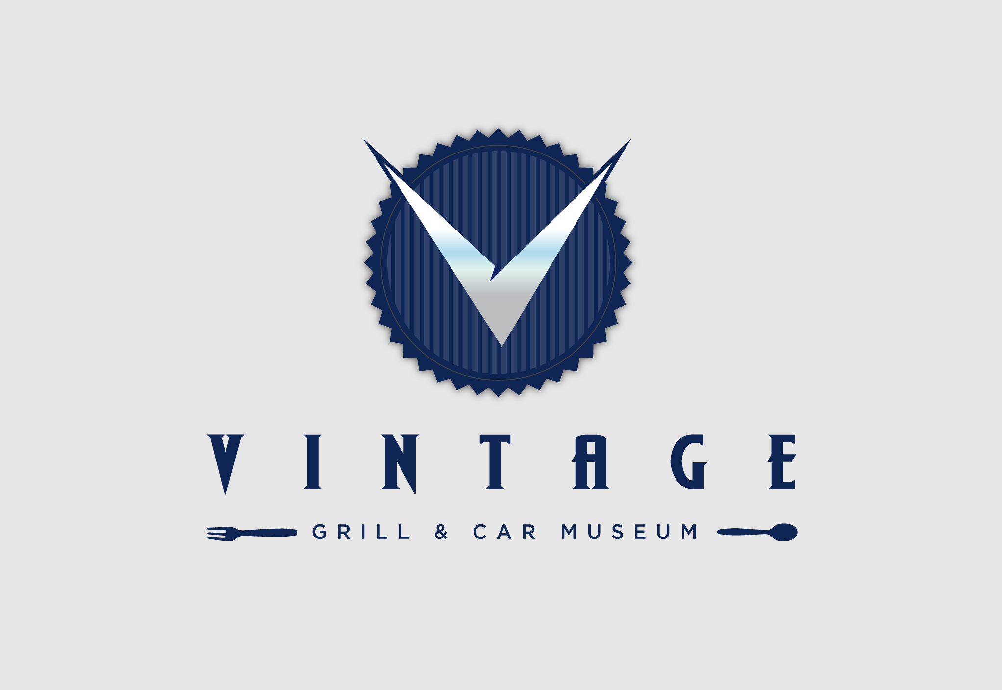 Vintage Grill logo design