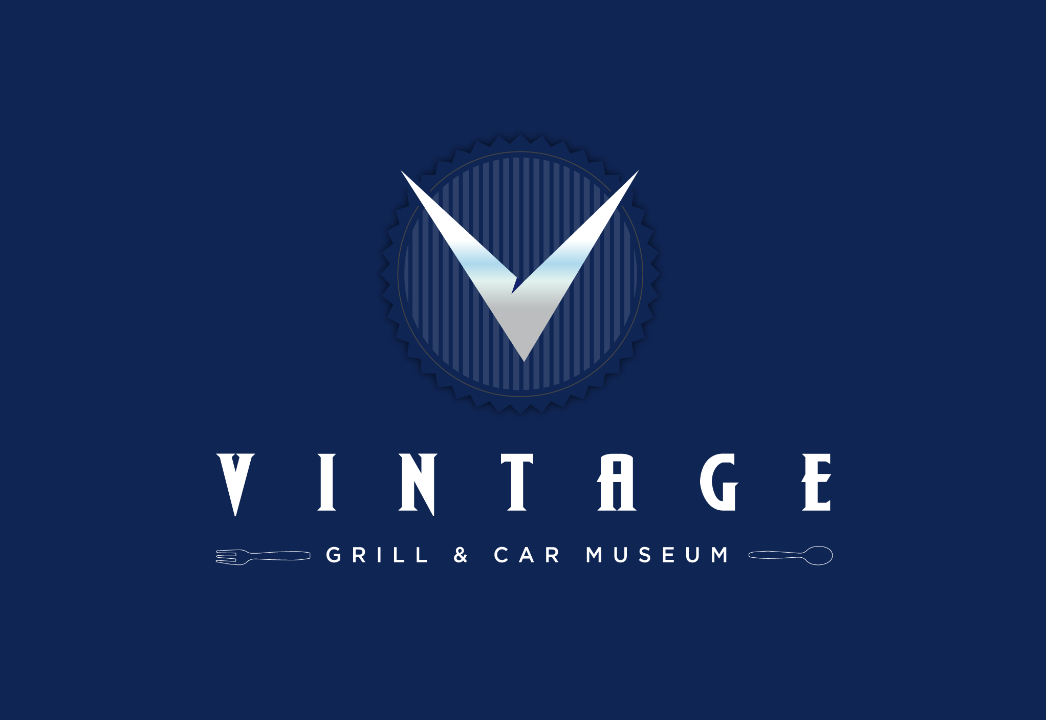 Vintage Grill logo design