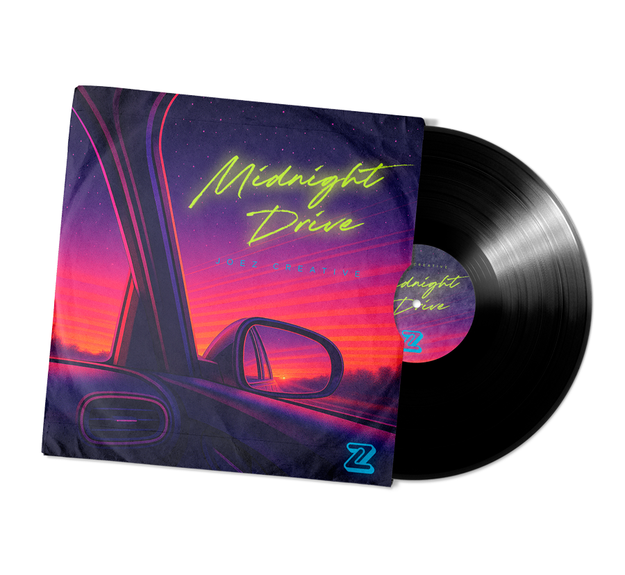 A photo of vinyl record that is Joe Z Creative