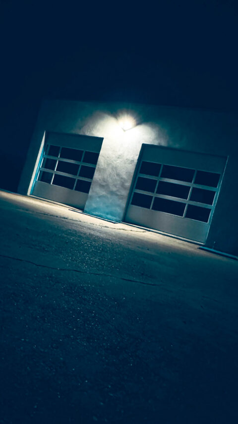 Photo of a dystopian-type building.
